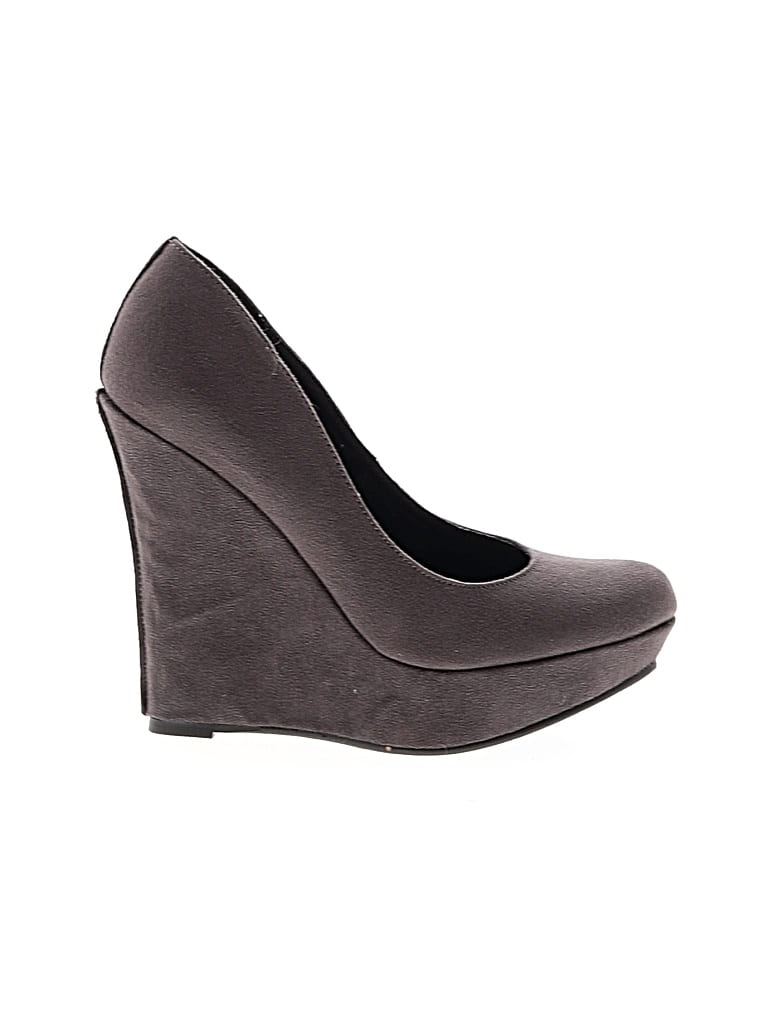 Pre-owned Michael Antonio Wedges In Gray