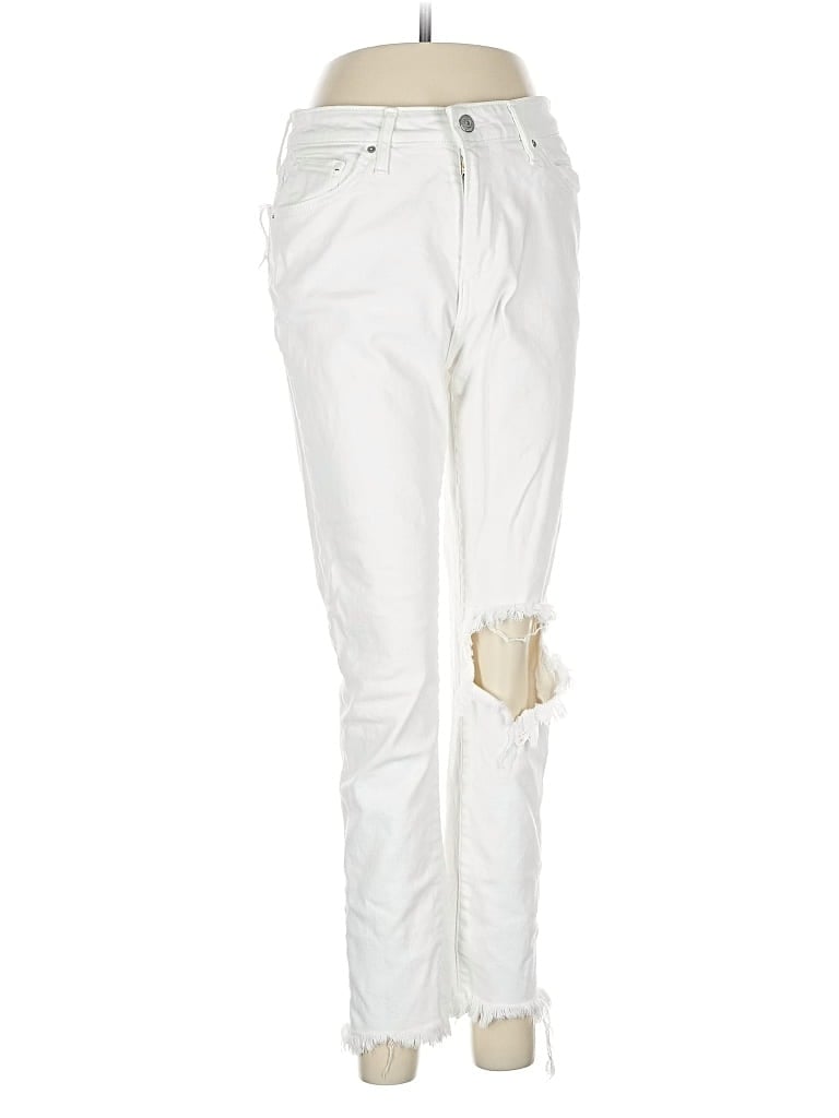 Pre-owned Levi's Jeans In White