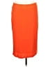 Apt. 9 Solid Orange Casual Skirt Size L - photo 1