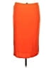 Apt. 9 Solid Orange Casual Skirt Size L - photo 2