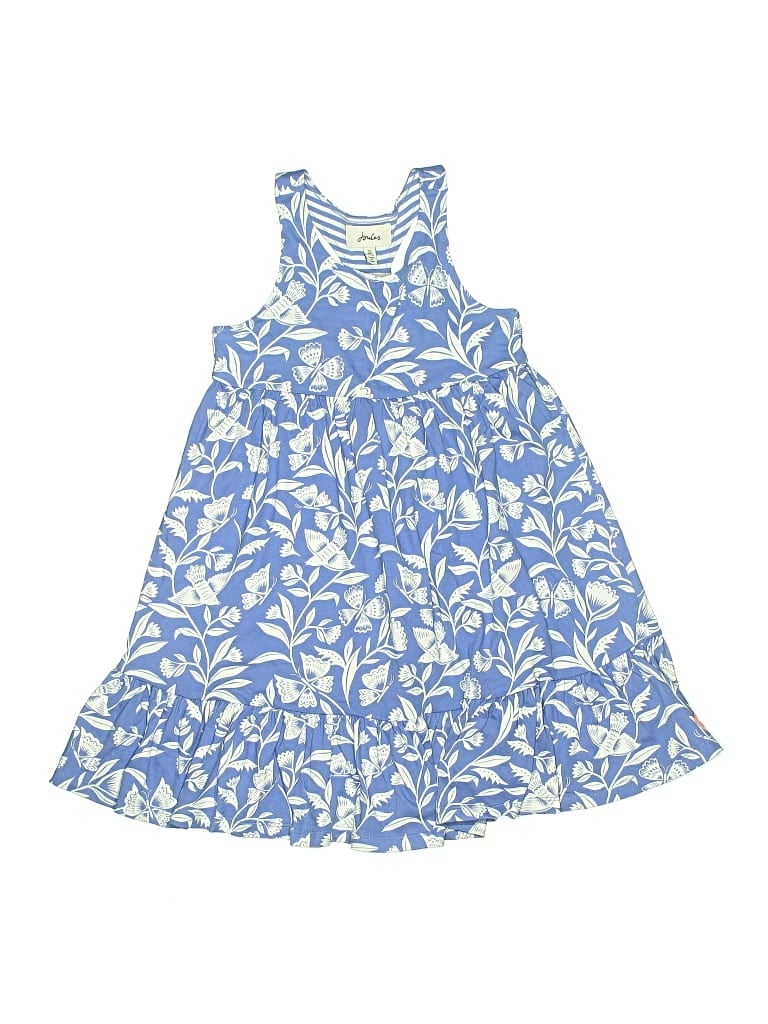 Pre-owned Joules Kids' Dress In Blue