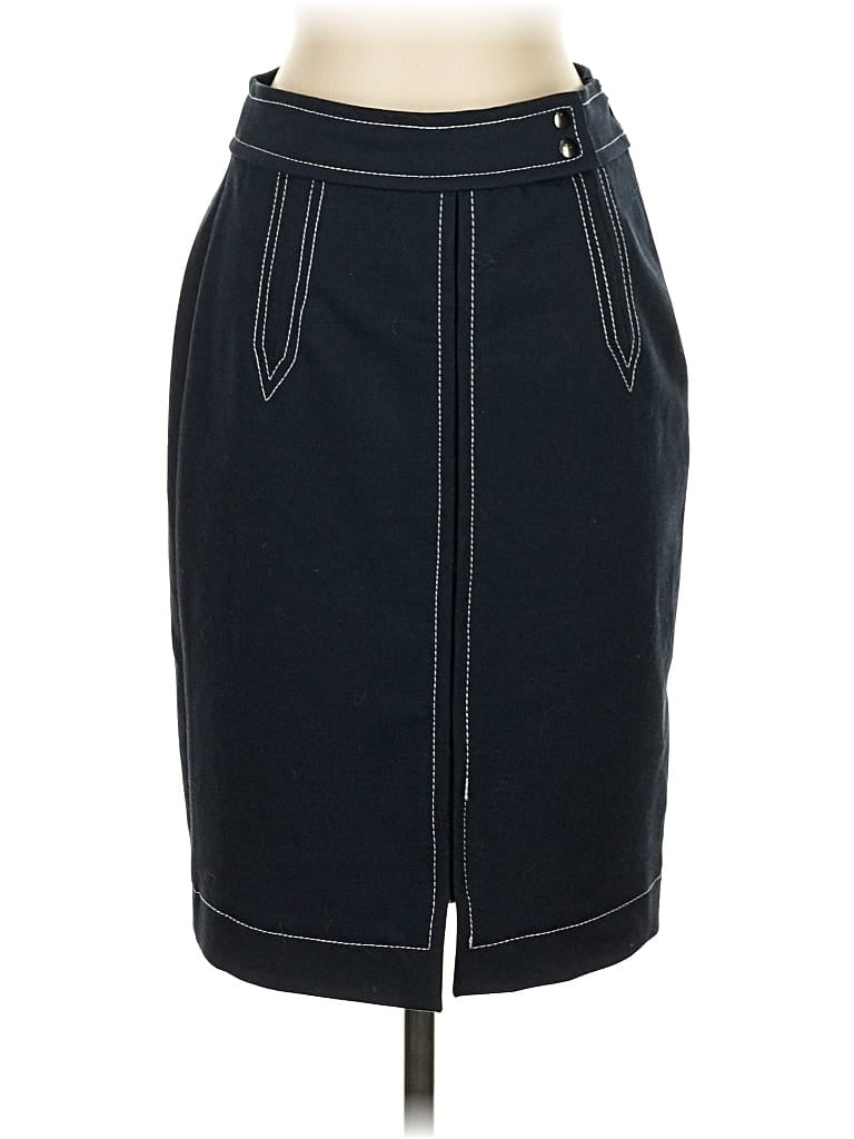 Pre-owned Banana Republic Formal Skirt In Black