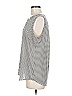 Adrianna Papell 100% Polyester Houndstooth Silver Sleeveless Blouse Size M - photo 5