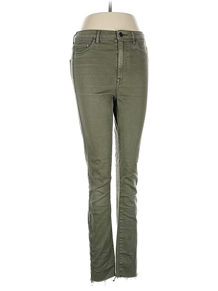 Pre-owned H&m Jeans In Green