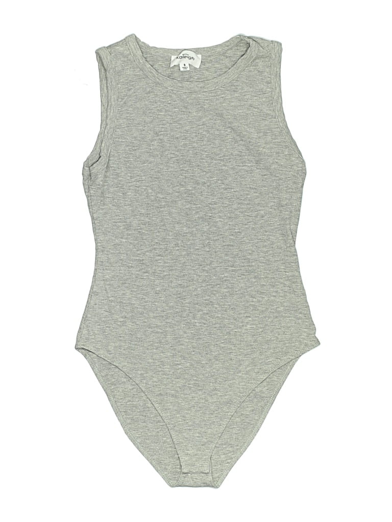 Pre-owned Kaileigh Bodysuit In Gray