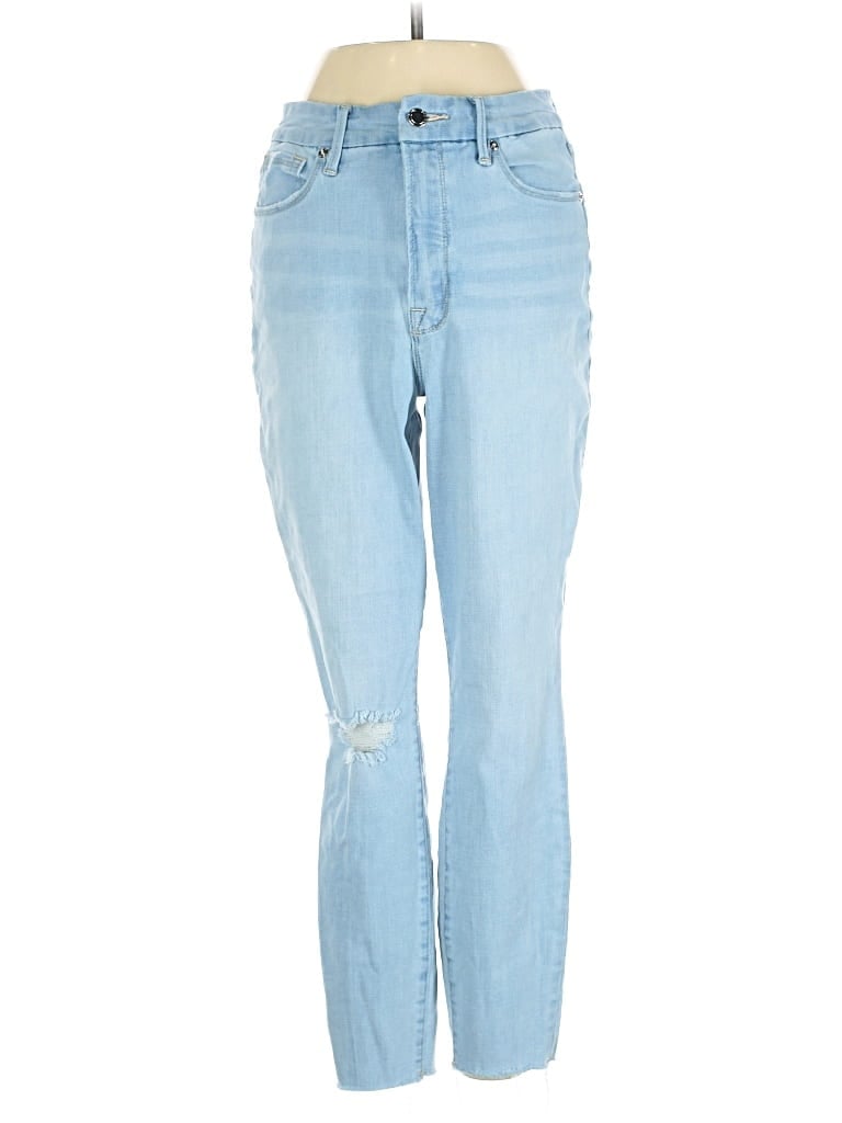 Pre-owned Good American Jeans In Blue