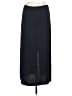 St. John Solid Black Formal Skirt Size 12 - photo 1