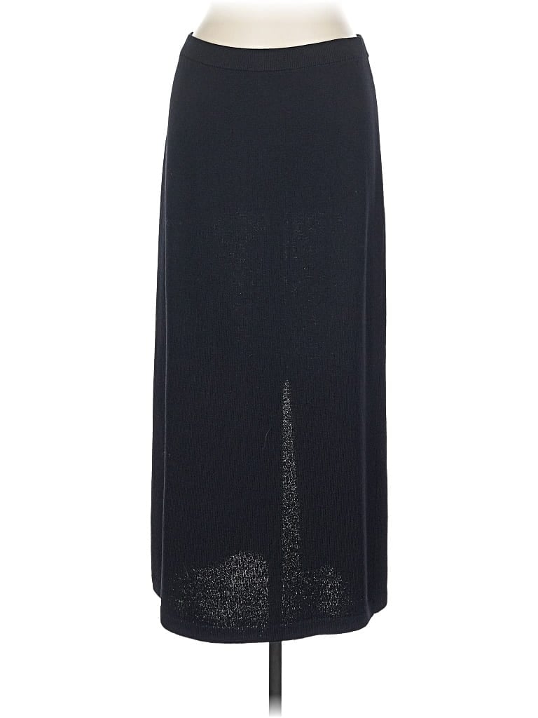 Pre-owned St John Formal Skirt In Black