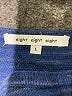 Eight Eight Eight Stripes Blue Pullover Sweater Size L - photo 7