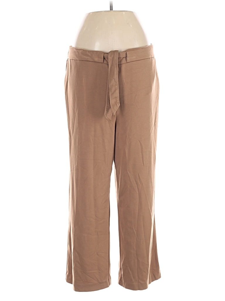 Pre-owned Nicole Miller Casual Pants In Brown