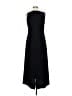 Eddie Bauer 100% Polyester Solid Black Casual Dress Size 6 - photo 2