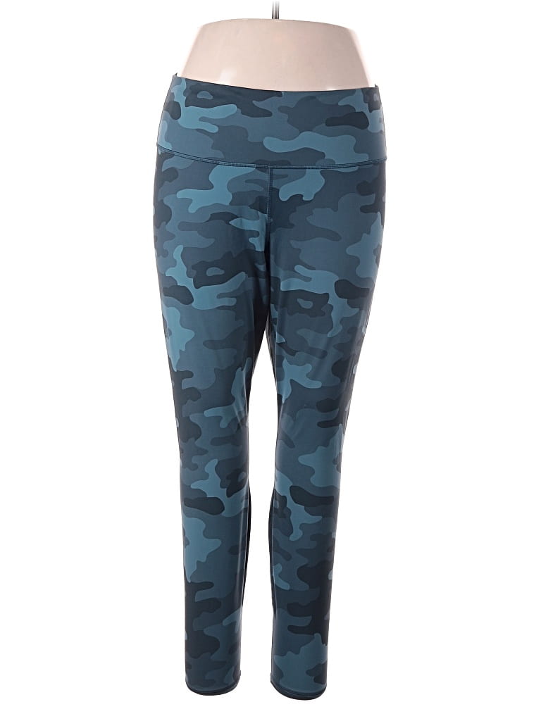 Pre-owned Fabletics Active Pants In Blue