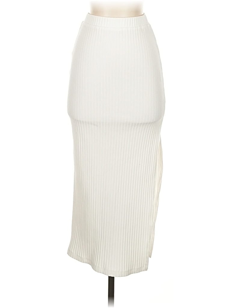 Pre-owned Princess Polly Casual Skirt In White