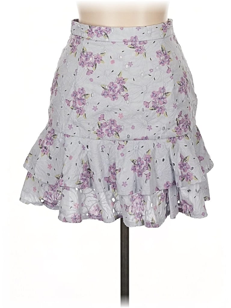 Pre-owned Idem Ditto Casual Skirt In Gray