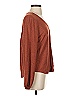 Bobeau Brown Long Sleeve Top Size S - photo 4