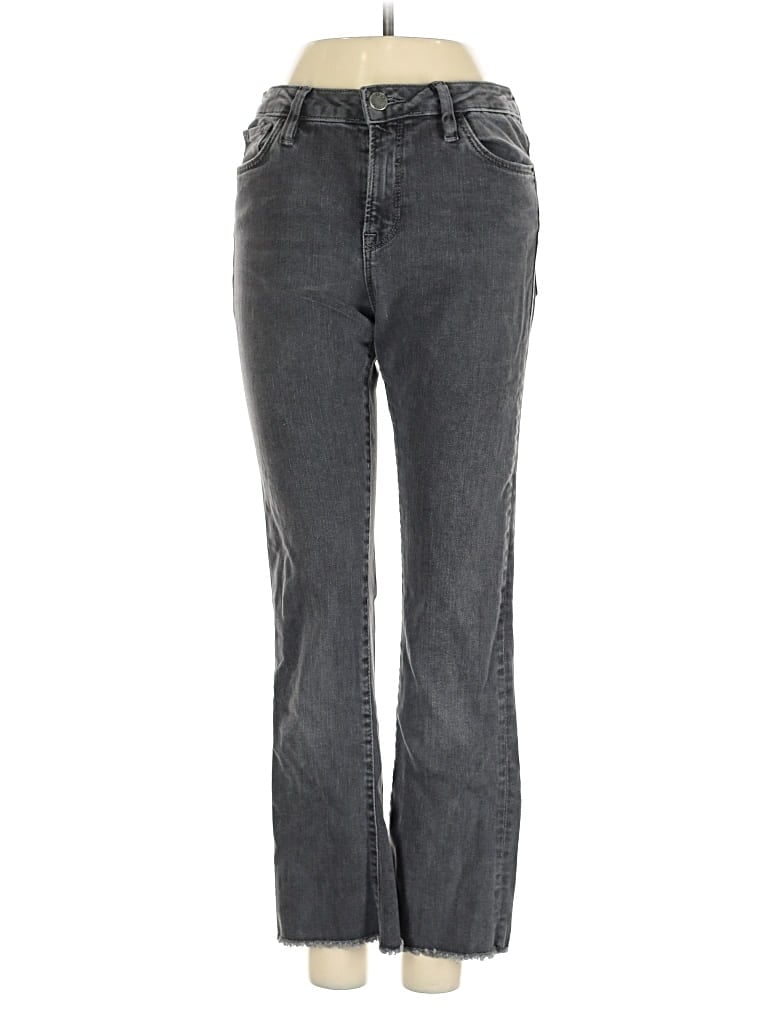 Pre-owned Free People Jeans In Gray