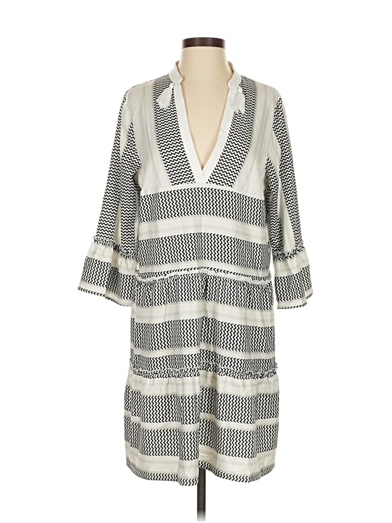 Pre-owned Mazik Casual Dress In Gray