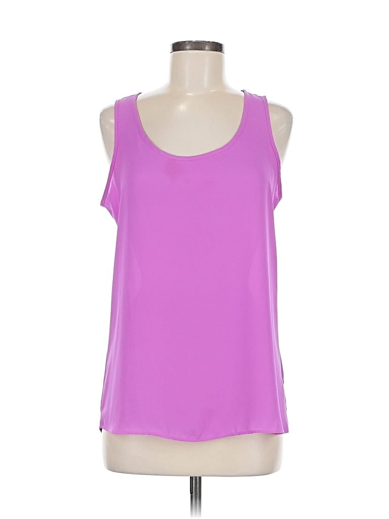 Pre-owned Express Tank Top Purple Halter Neckline Tops