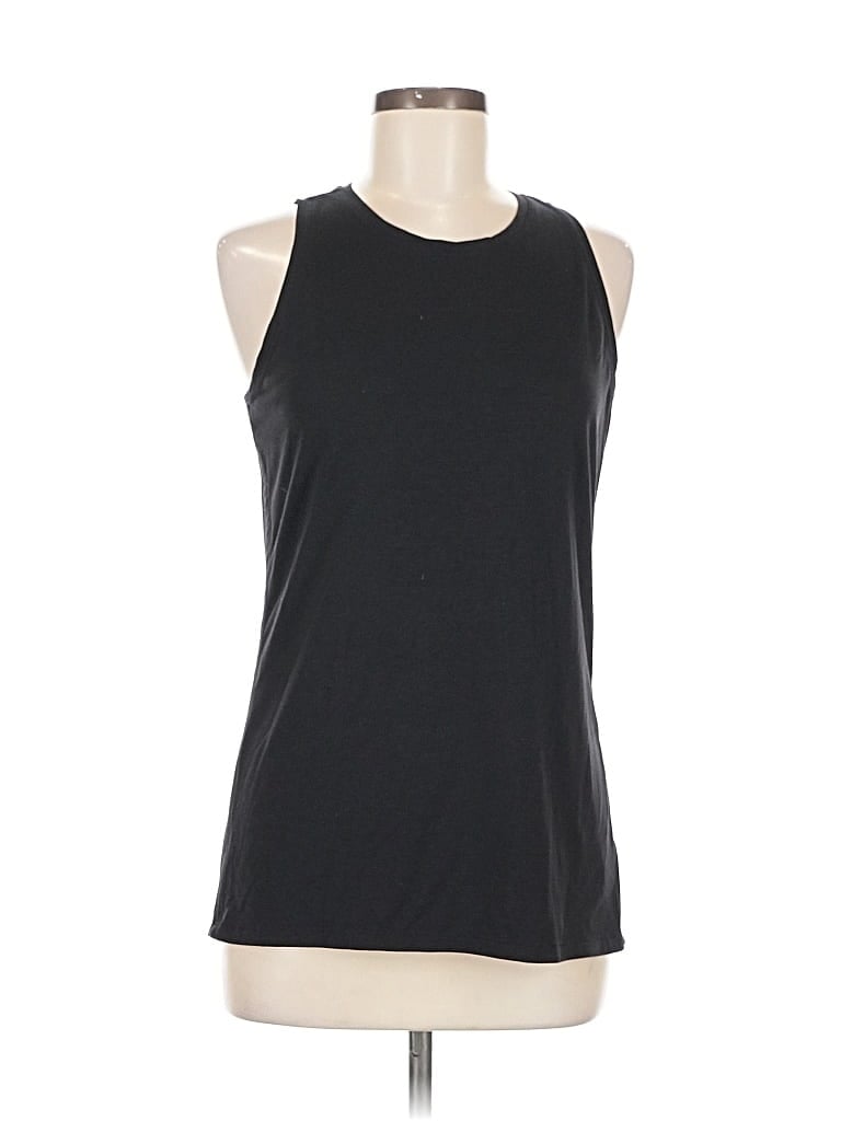Pre-owned Athleta Sleeveless T-shirt In Black