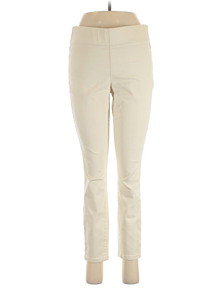 Pre-owned Simply Vera Vera Wang Jeggings In White