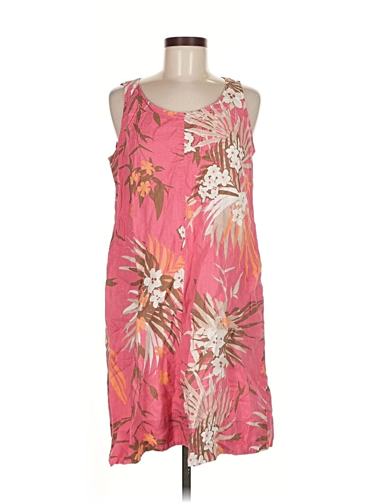 Pre-owned Jjill Casual Dress In Pink