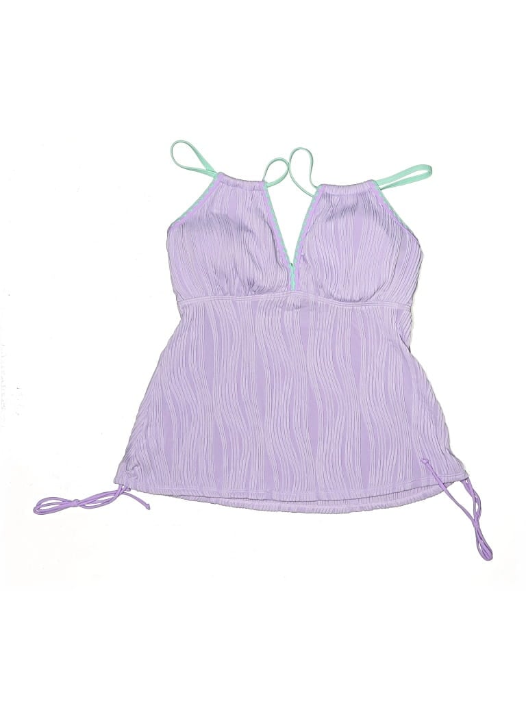 Pre-owned Unbranded Swimsuit Top Purple Swimwear