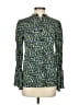 MICHAEL Michael Kors Green Long Sleeve Blouse Size XS - photo 1