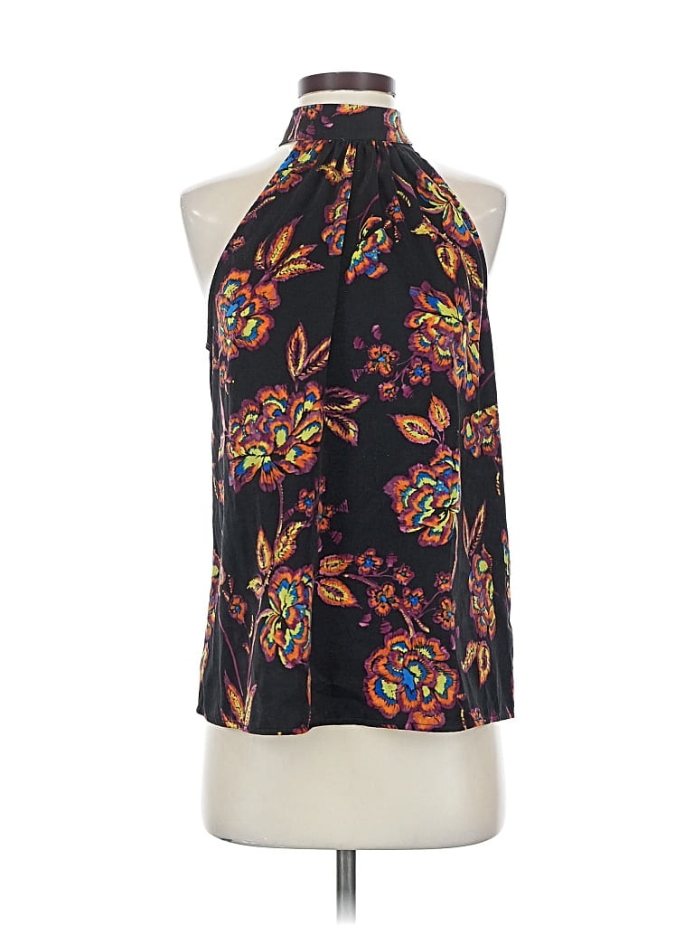 Pre-owned Liverpool Los Angeles Sleeveless Blouse In Black