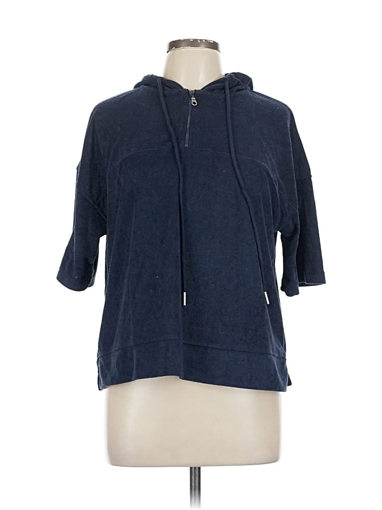 C&C CALIFORNIA Pre-owned Zip Up Hoodie In Blue