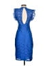 Zara Blue Cocktail Dress Size S - photo 2