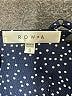 Row A Polka Dots Blue Romper Size S - photo 3