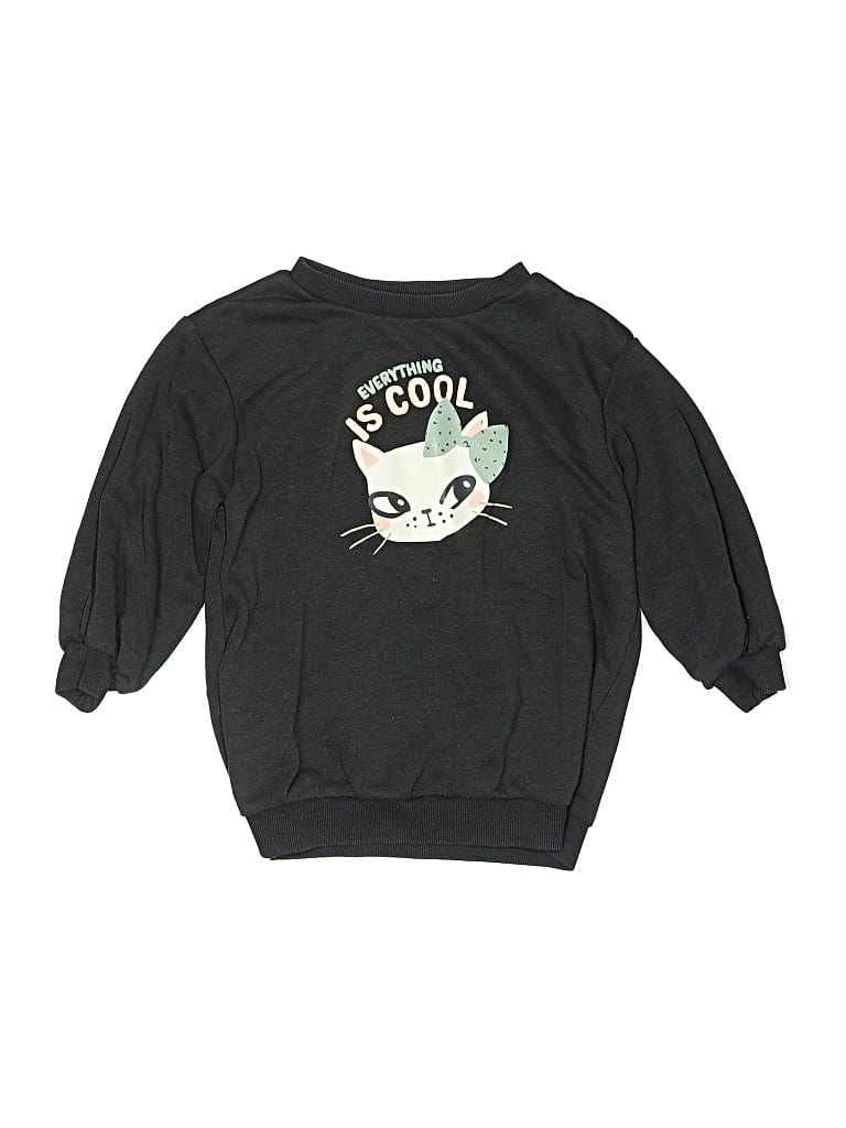 Pre-owned H&m Kids' Sweatshirt In Black
