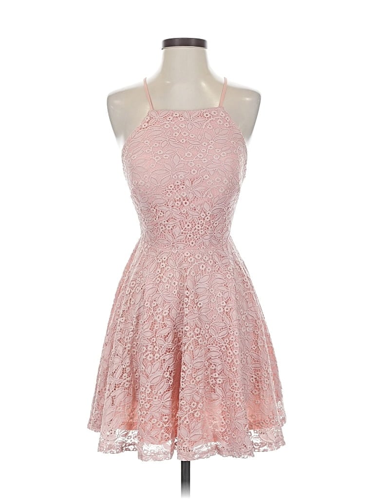 Pre-owned Papaya Cocktail Dress In Pink