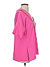 Crosby 100% Polyester Solid Pink Short Sleeve Blouse Size XS - photo 4
