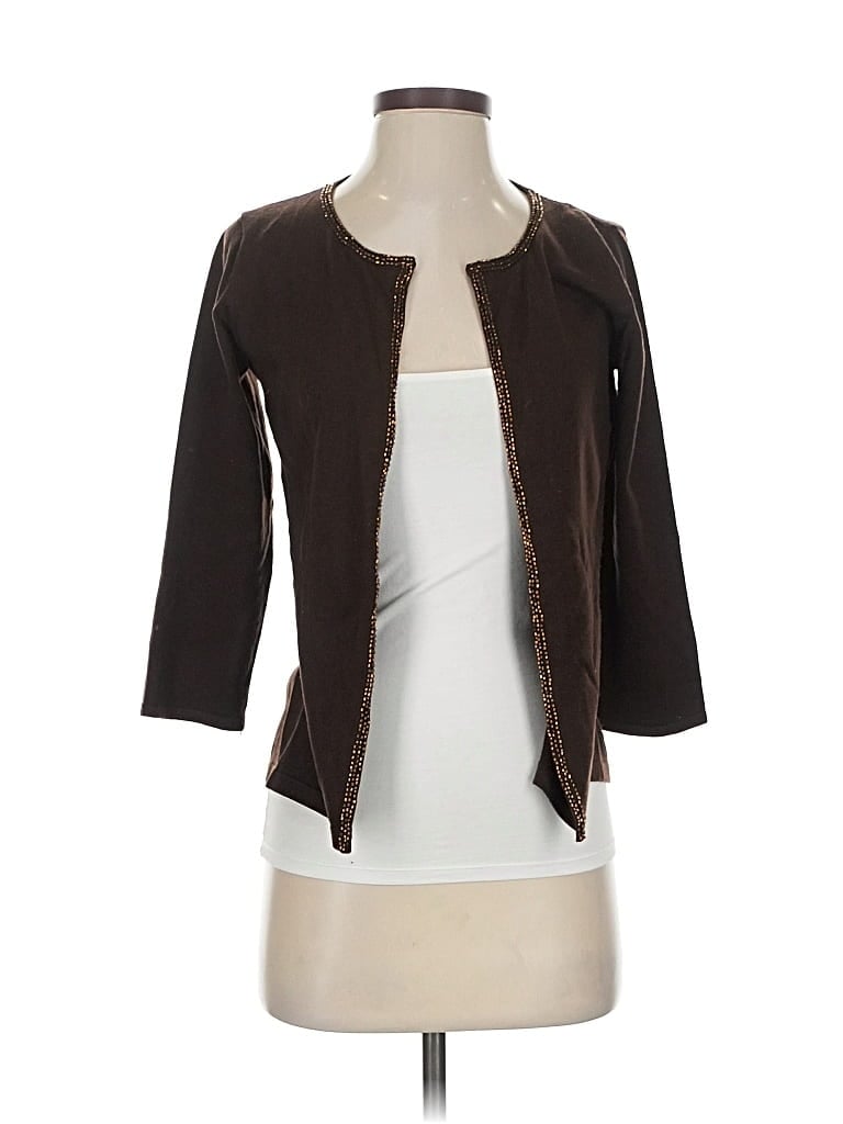 Pre-owned Willi Smith Cardigan Sweater In Brown