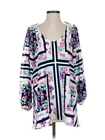 Lovers + Friends 3/4 Sleeve Blouse (view 1)