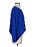 Comfy U.S.A. Solid Blue Long Sleeve Top Size XS - photo 4