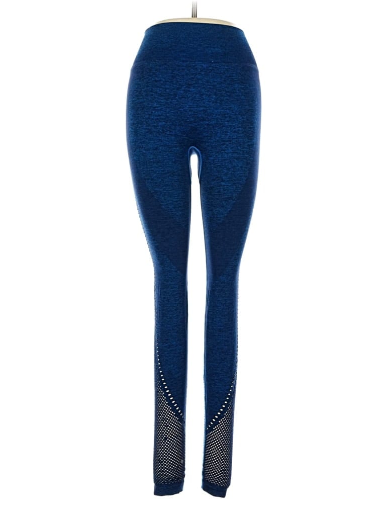 Pre-owned Victoria's Secret Pink Active Pants In Blue