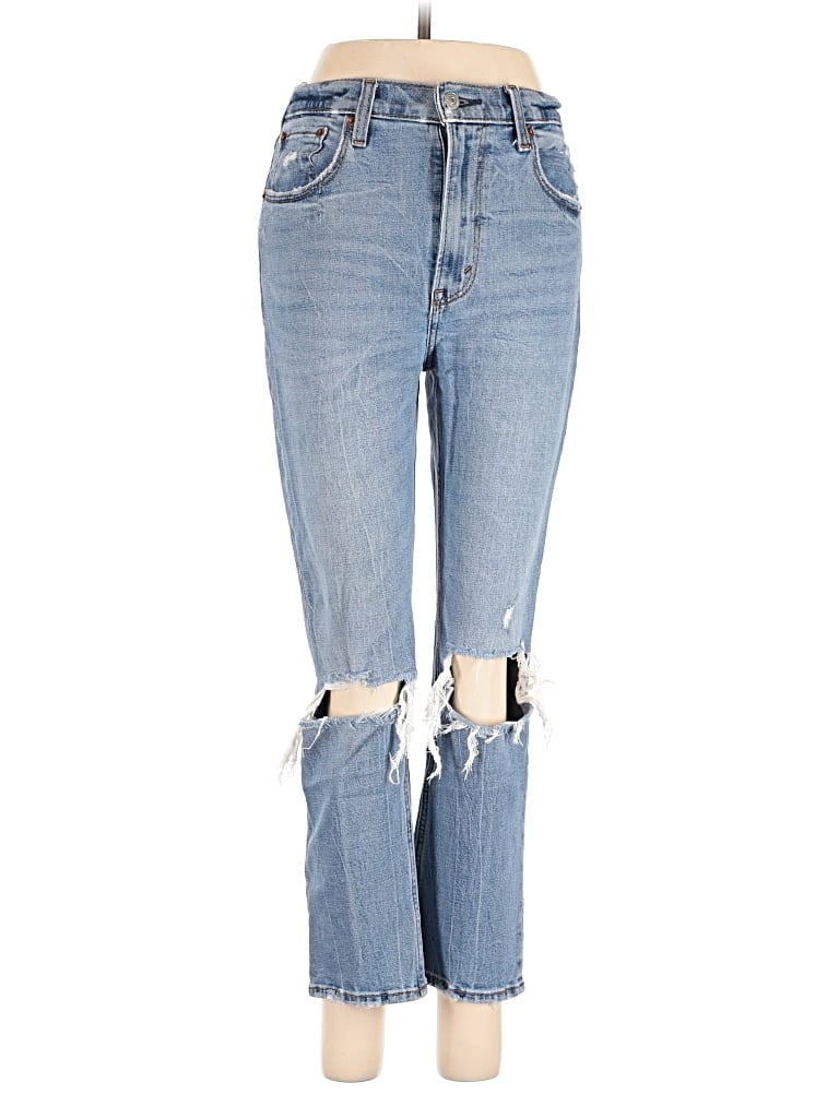 Pre-owned Abercrombie & Fitch Jeans In Blue