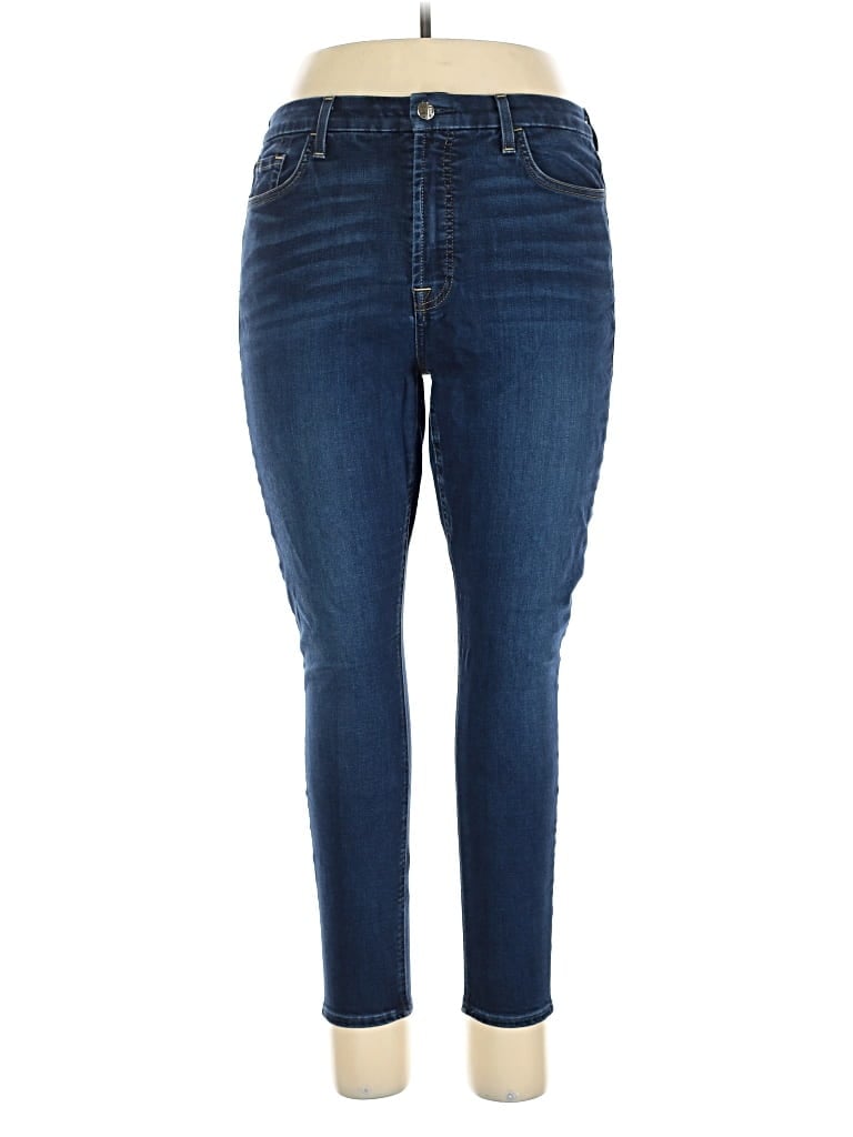 Pre-owned Jen7 By 7 For All Mankind Jeans In Blue