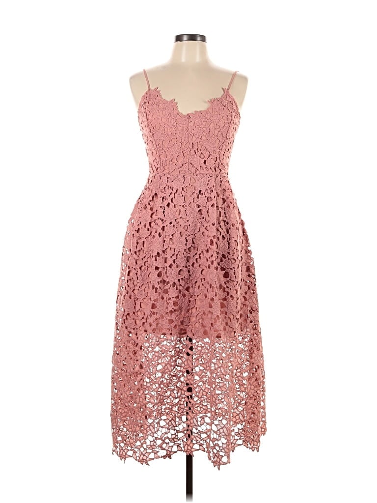 Pre-owned Astr Cocktail Dress In Pink