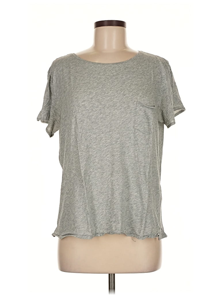 Pre-owned Rag & Bone Short Sleeve T-shirt In Gray
