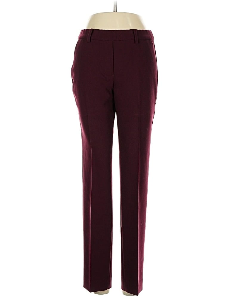 Pre-owned Talbots Dress Pants In Burgundy