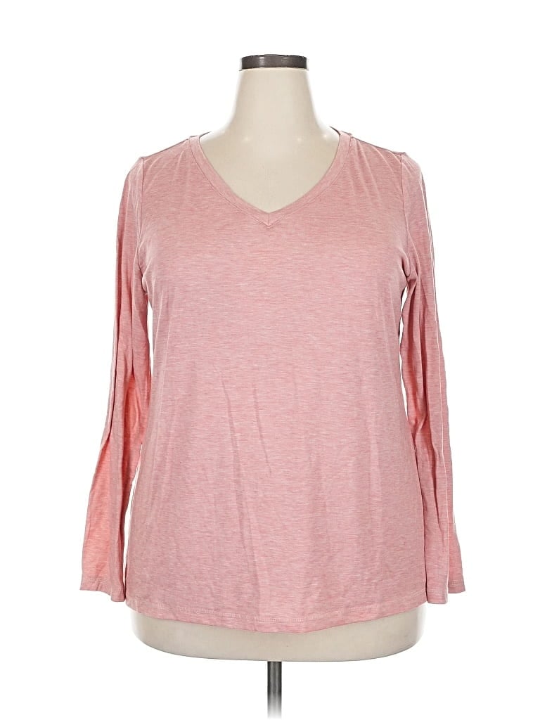 Pre-owned Automet 3/4 Sleeve T-shirt In Pink