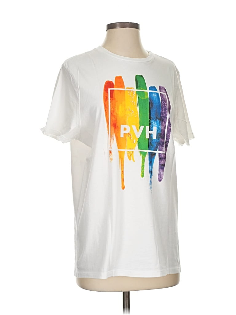 Pre-owned Assorted Brands Short Sleeve T-shirt In White