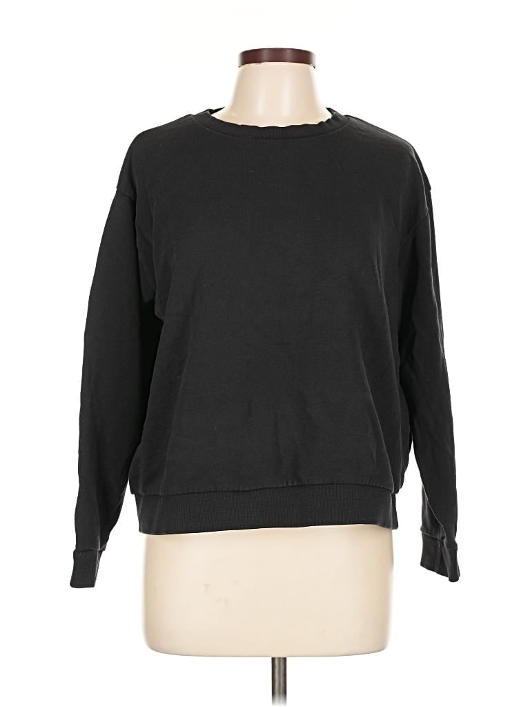 Pre-owned Asos Design Sweatshirt In Black