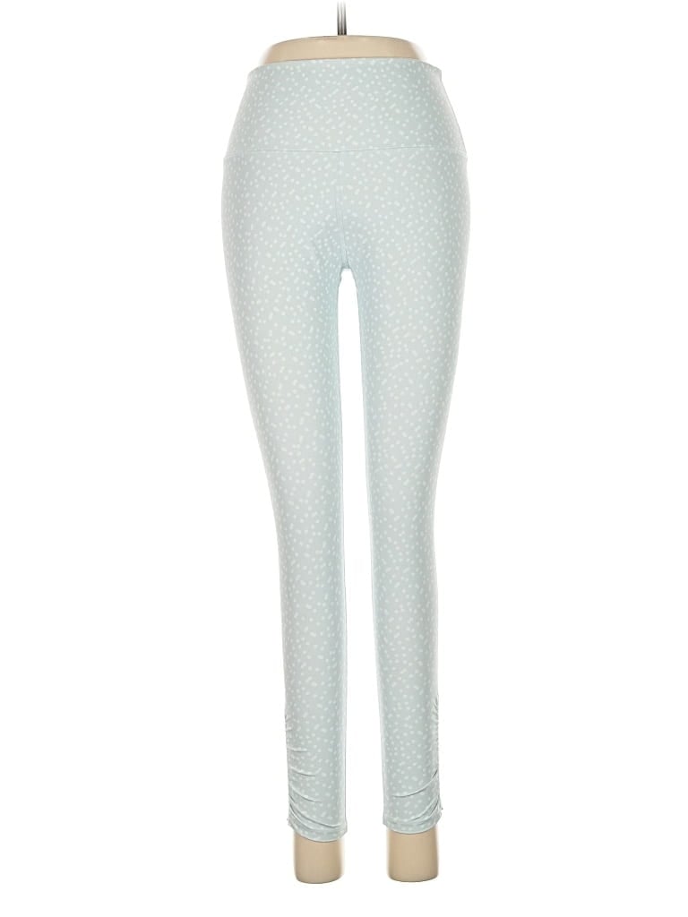 Pre-owned Betsey Johnson Leggings In Blue