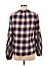 Pharaoh 100% Cotton Blue Long Sleeve Blouse Size Med (2) - photo 2