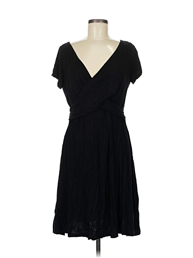 Pre-owned Ann Taylor Loft Cocktail Dress In Black