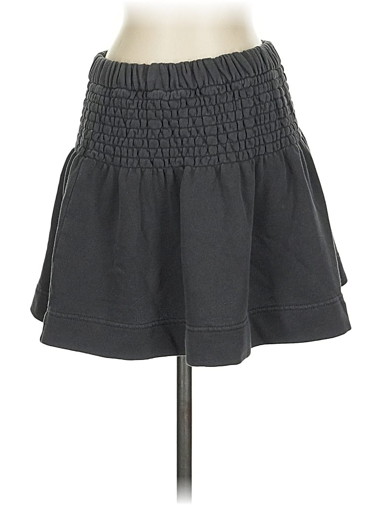 Pre-owned Aerie Casual Skirt In Gray